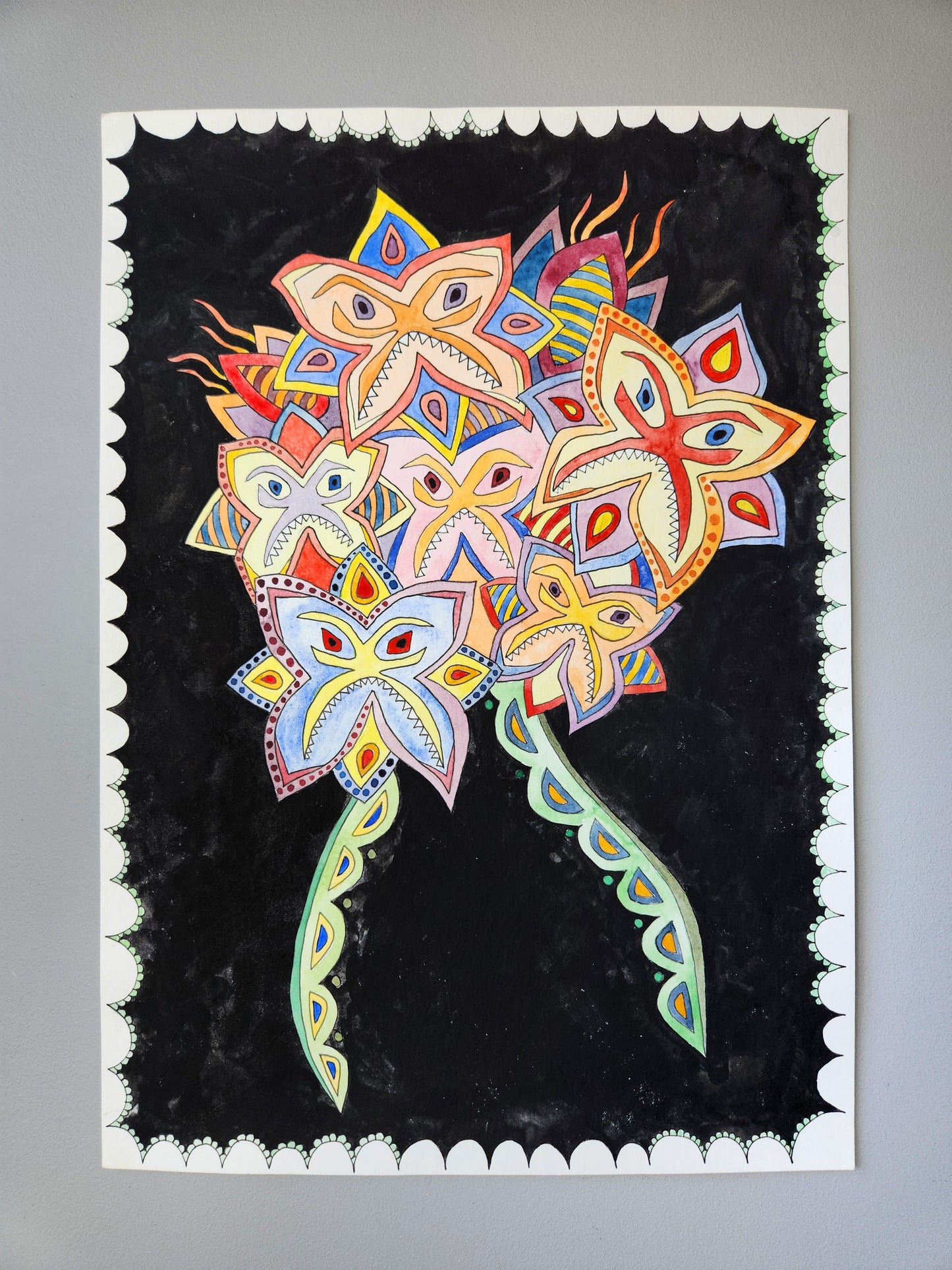 ANGRY FLOWER BOUQUET