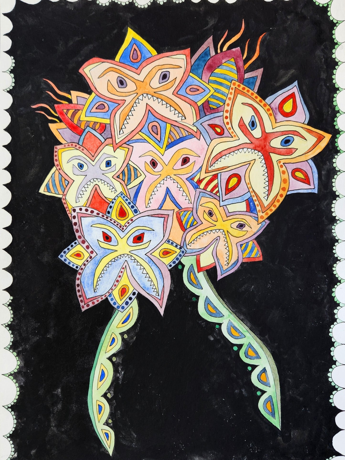 ANGRY FLOWER BOUQUET