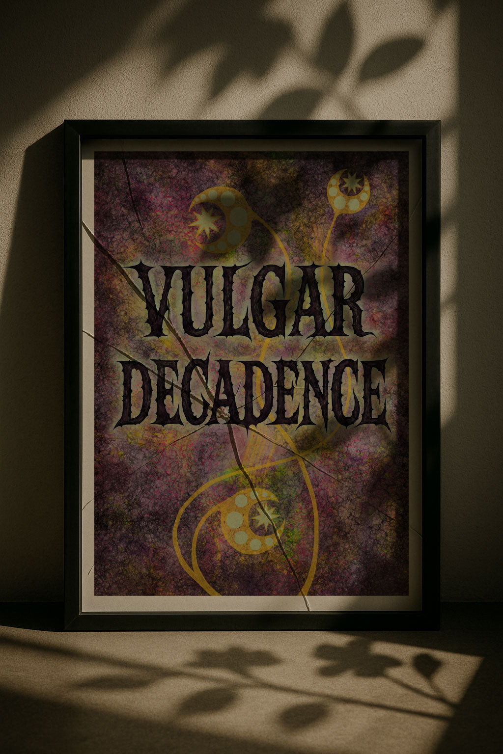 Art Poster "VULGAR DECADENCE"