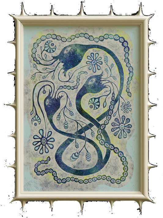 Fantasy Art Poster "SPIRIT OF LIGHT"