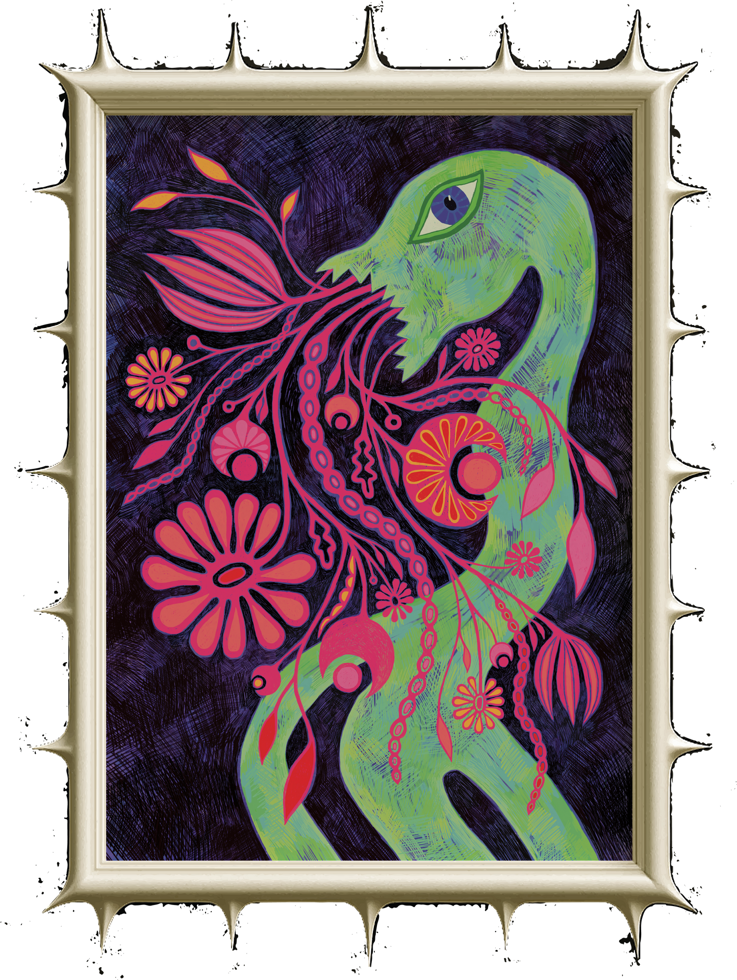 Fantasy Art Poster "SOFT SCREAM"