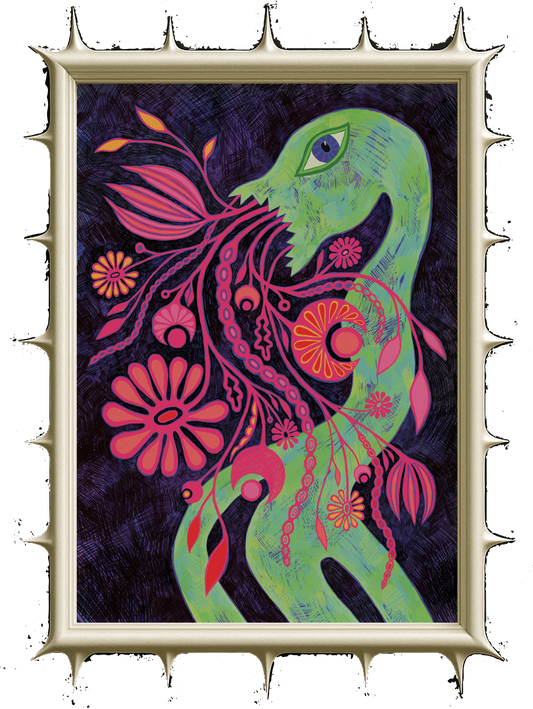 Fantasy Art Poster "SOFT SCREAM"