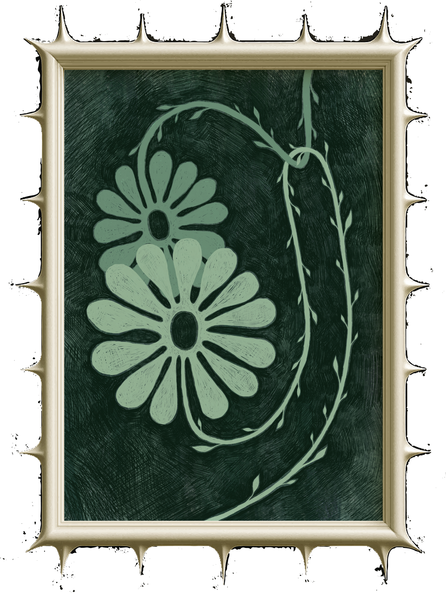 Póster de arte floral "SPROUT"