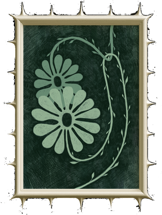 Floral Art Poster "SPROUT"